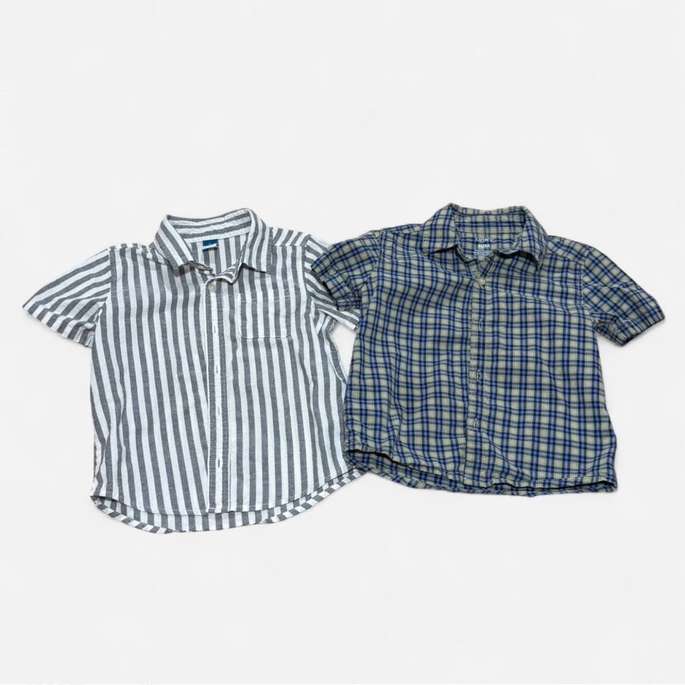 NWOT*** Toddler Carter's & Old Navy 3T boys short sleeve shirts